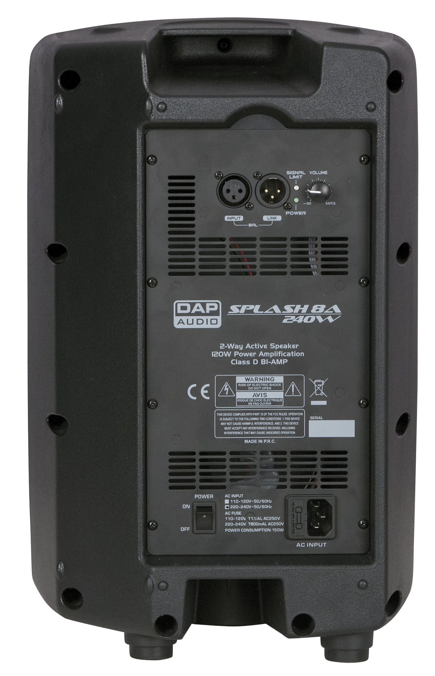 DAP-Audio Splash 8A 8 Zoll Aktiver Lautsprecher