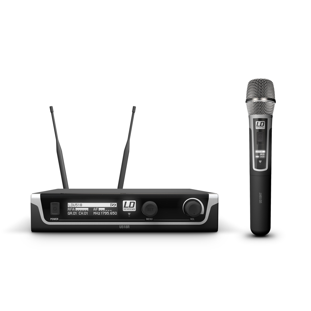 LD Systems U518HHC Funkset mit Kondensatormikrofon