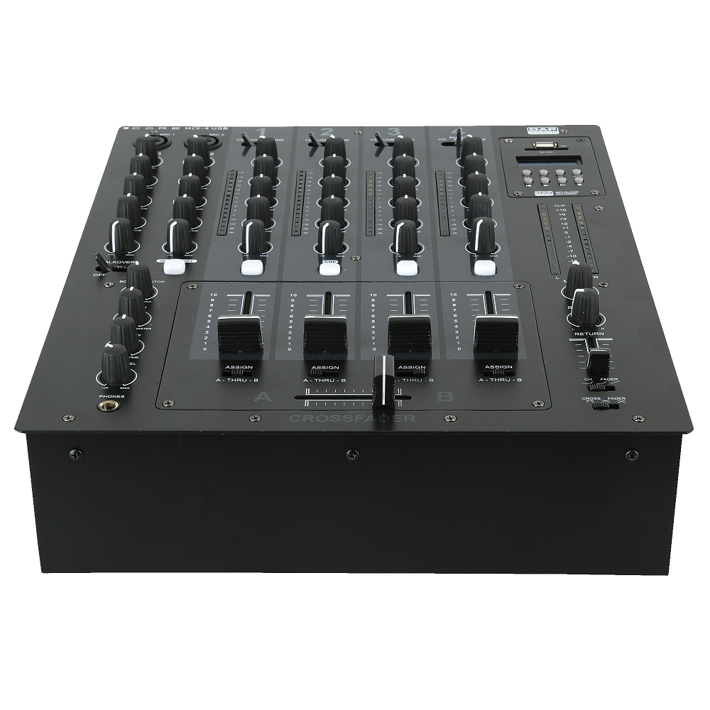 DAP Audio CORE MIX-4 USB 4-Kanal DJ-Mixer