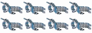8x Global Truss Trussaufnehmer doppelt mit Gelenk