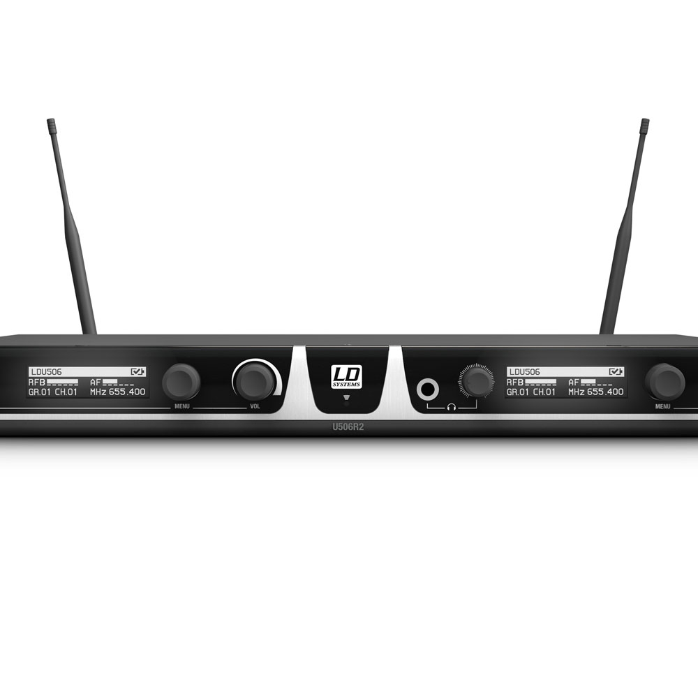LD Systems U506BPH2 Funkset: 2x Bodypack+2xHeadset
