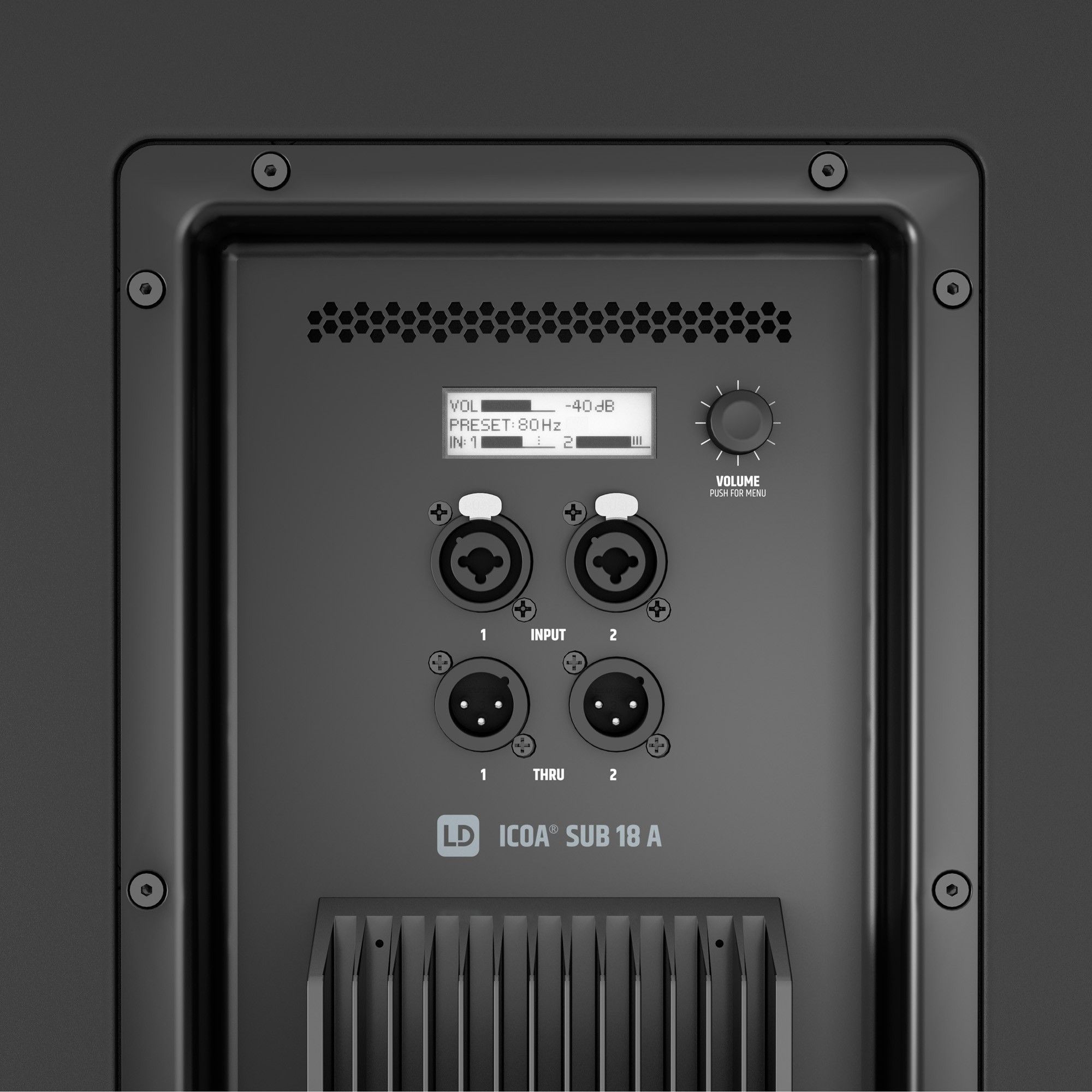 LD Systems ICOA Sub 18A Bassreflex Aktiv Subwoofer