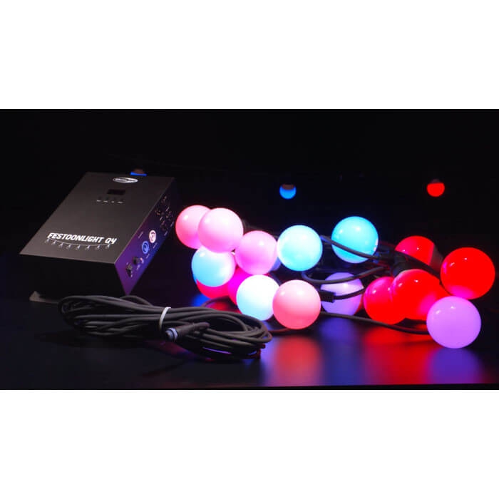 Showtec Festoonlight Q4 Controller + 10m Anschluss