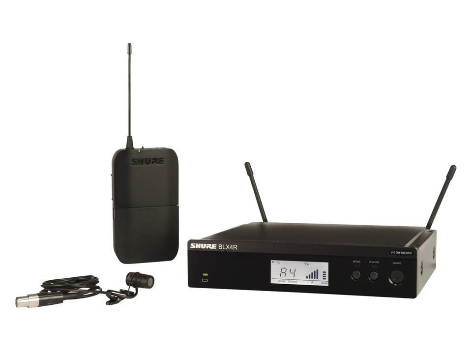 ShureWL185 Lavalier-Funksystem mit RackempfängerBL
