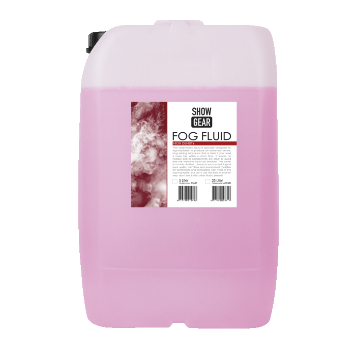 Showtec Nebelfluid hohe Dichte 25 Liter