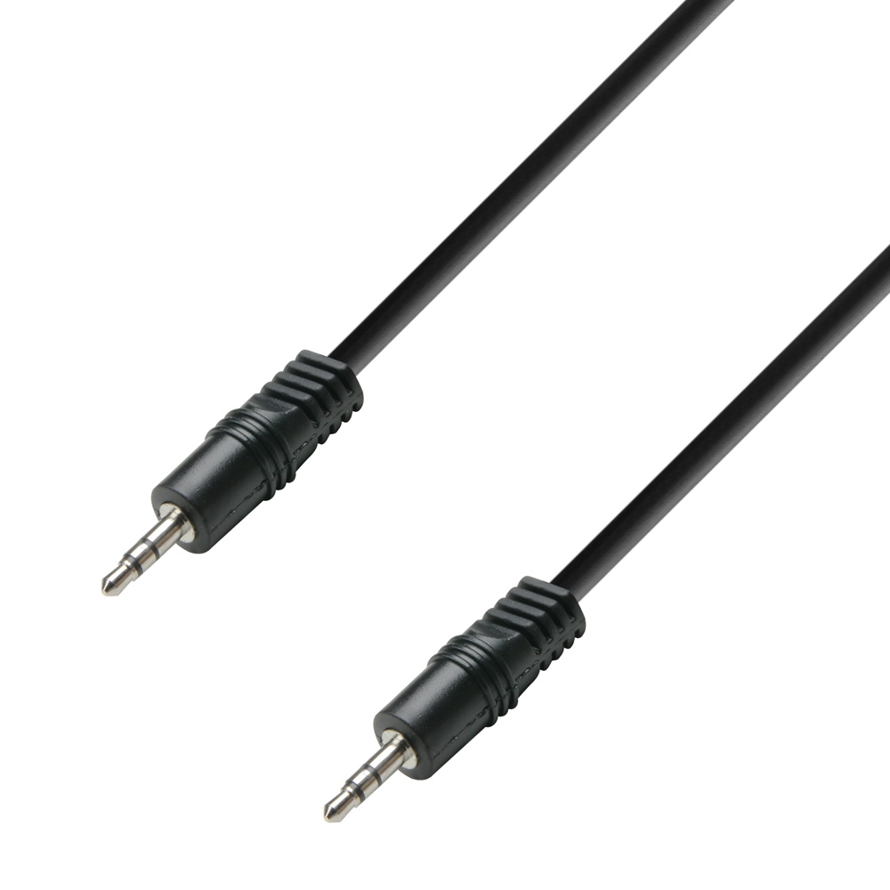Adam Hall Cables K3BWW0060 3,5 mm auf 3,5mm 0,6 M.