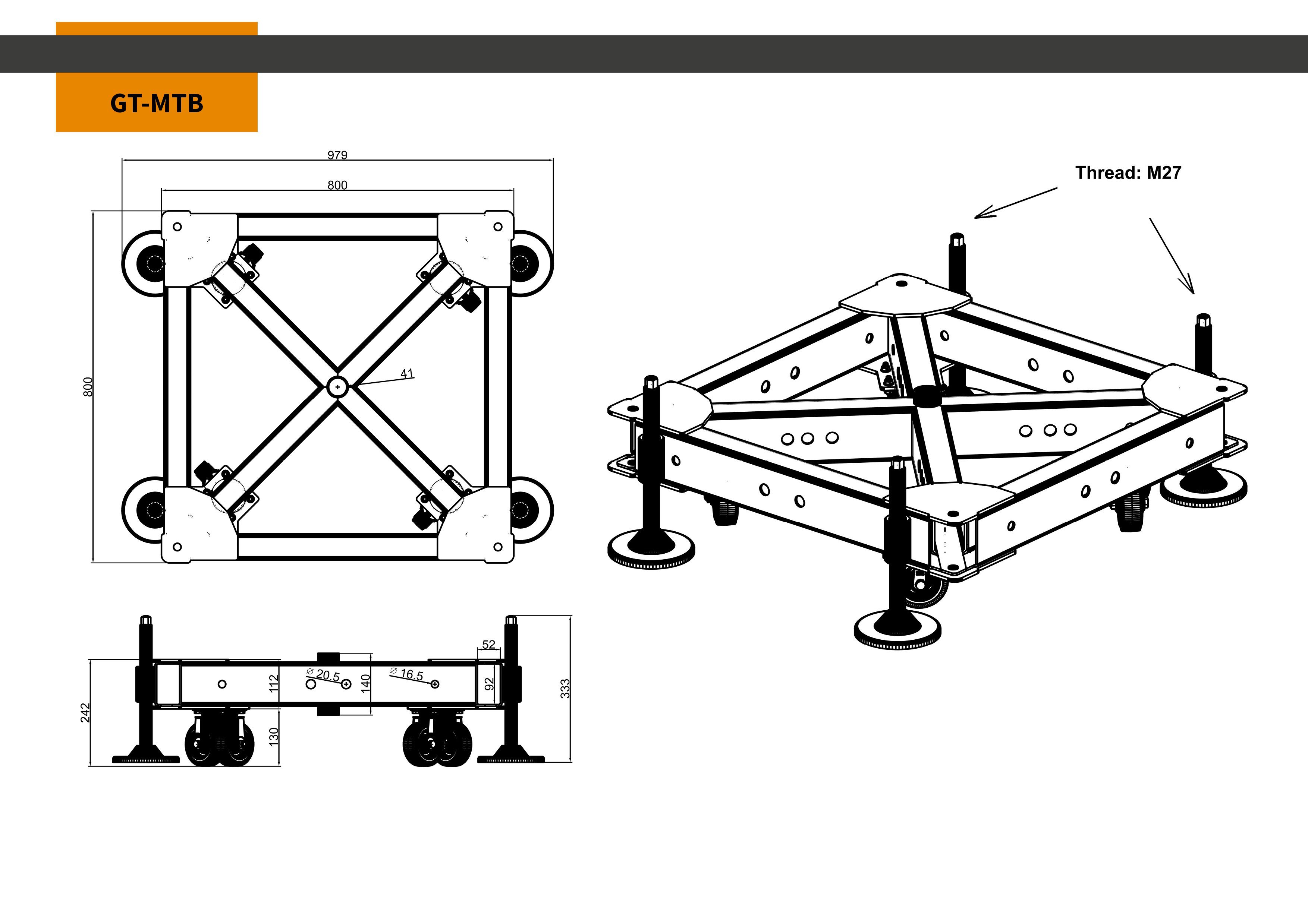 Global Truss Multi-Tower-Basement