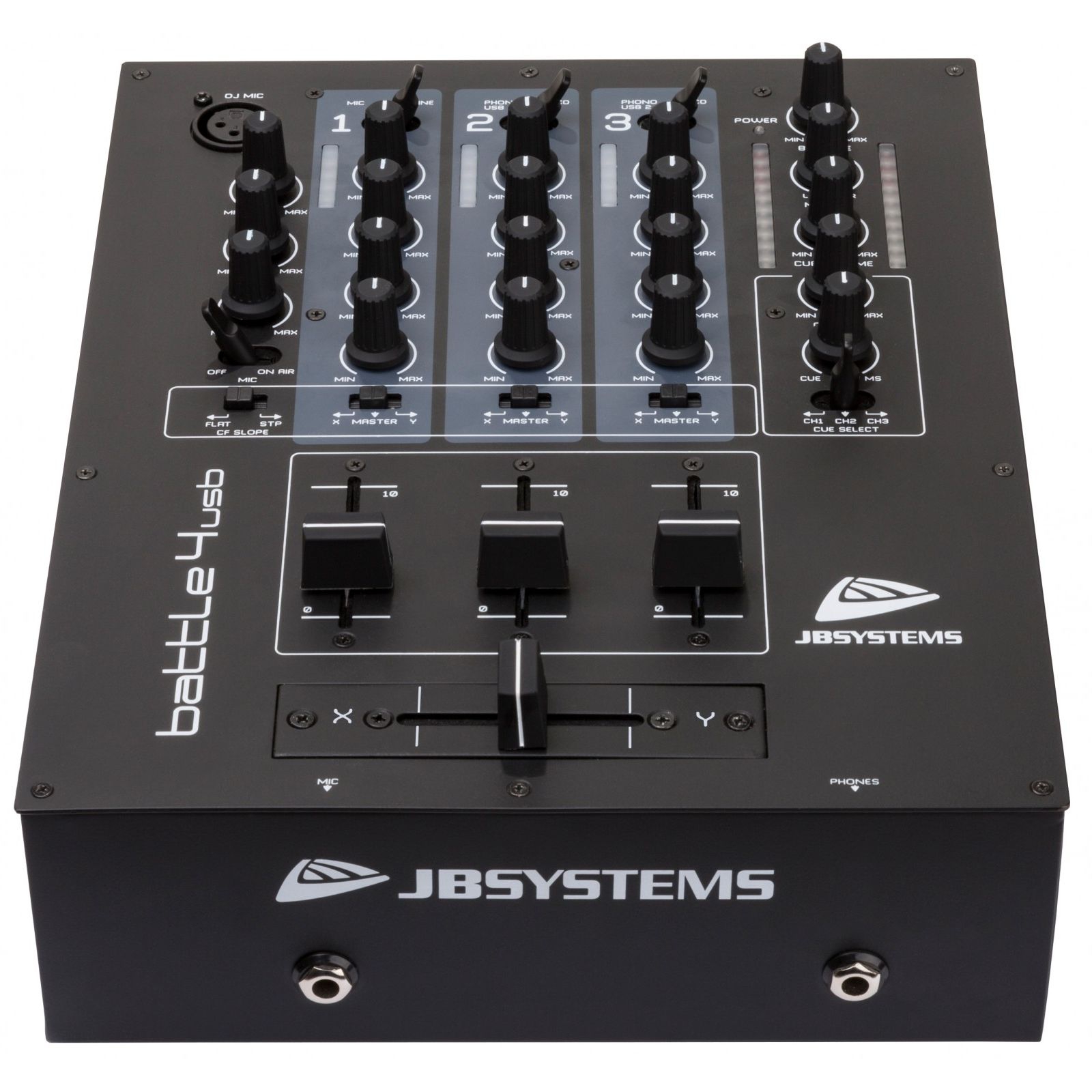 JB Systems BATTLE 4-USB, 4 Kanal USB Mixer