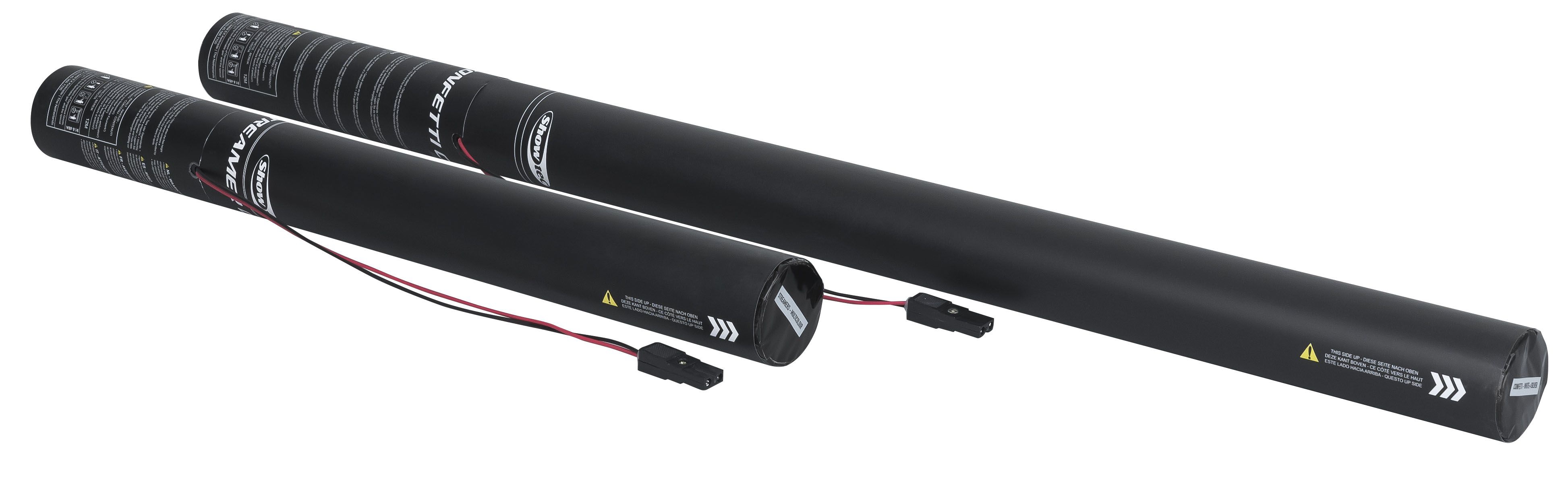 Showtec Electric confetti cannon 50cm, Schwarz