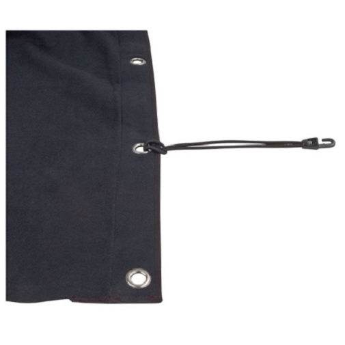 Molton Backdrop Black 3,0x3,5 Meter