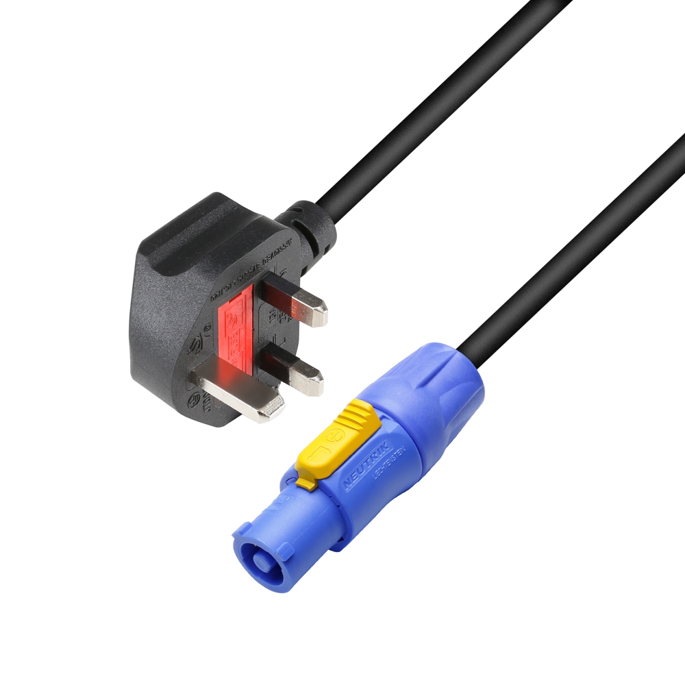 Adam Hall Cables 8101PCON0150GB Netzkabel BS1363/A