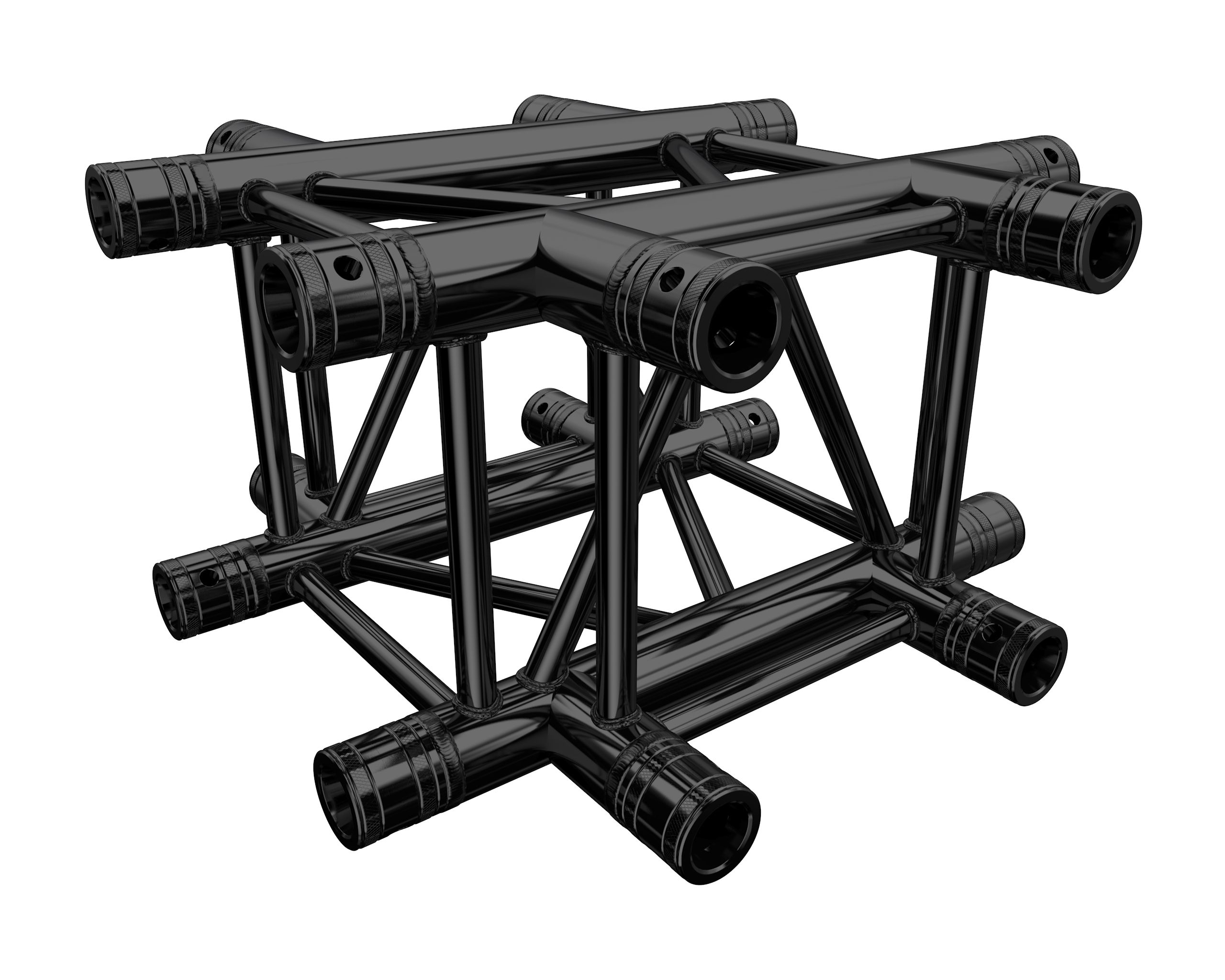 Global Truss F34C41P-B 4-Weg Ecke 90 Grad schwarz