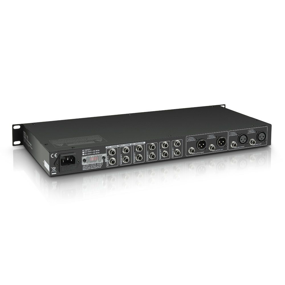 LD Systems HPA6 19 Zoll Kopfhörerverstärker 6Kanal
