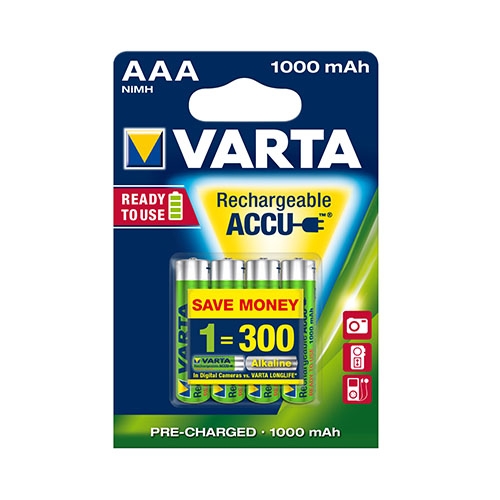 VARTA RechargeableAccu5703 AAA Micro 1000mAh