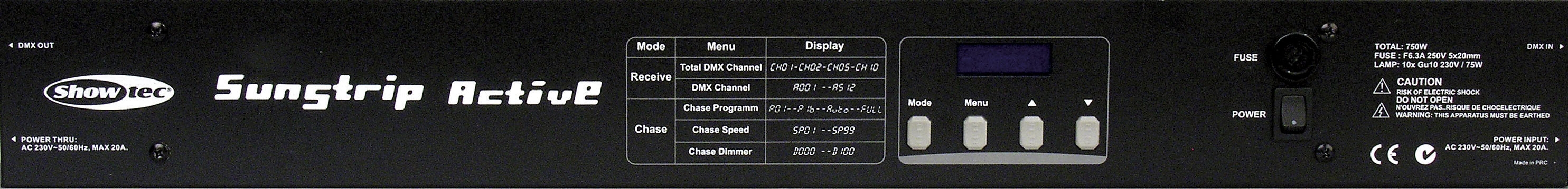 Showtec Sunstrip Aktive MKII 110Volt/60Hz