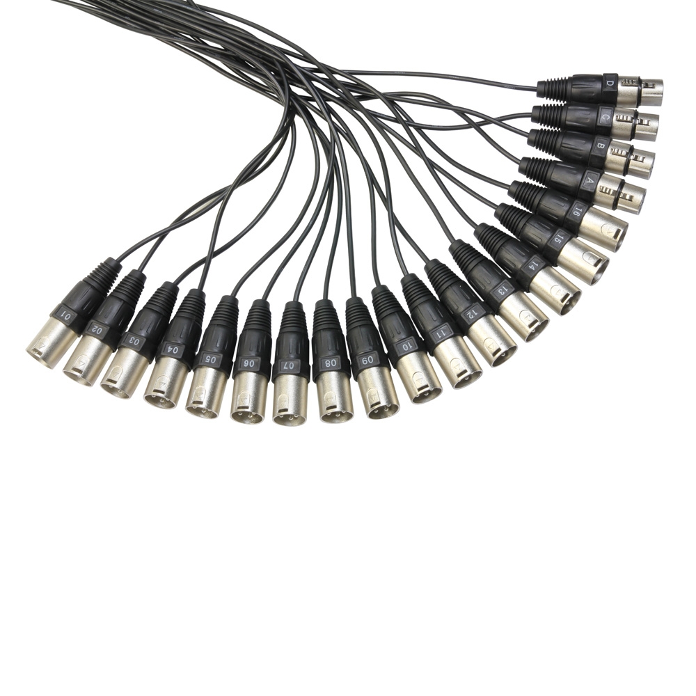 Adam Hall Multicore mit Stagebox 16/4 50 m