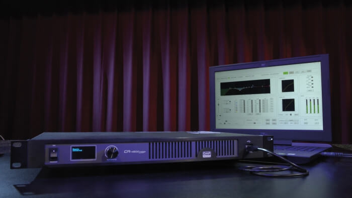 DAP CA-4500 DSP 4 Kanal DSP gesteuerter Verstärker