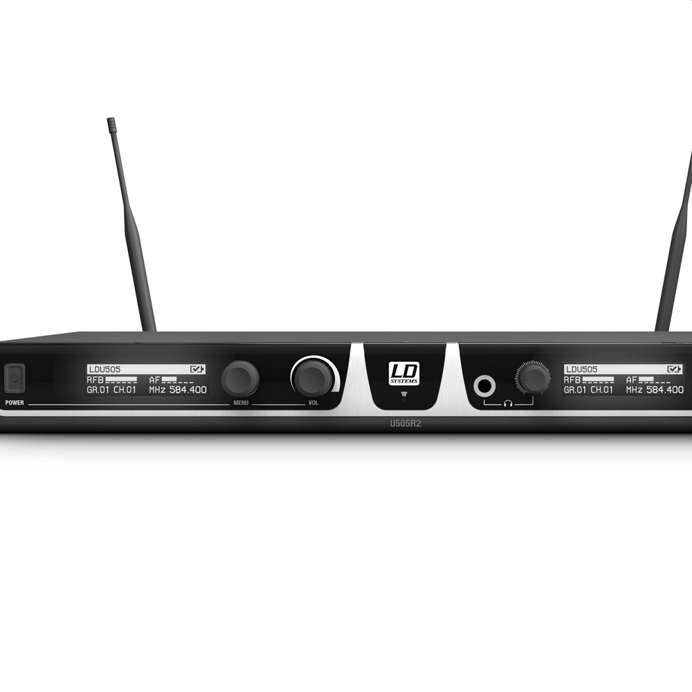 LD Systems U505BPHH2 Funkset 2xBodypack+Headsets
