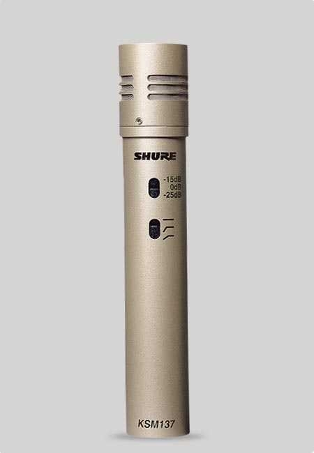 Shure KSM137/SL Instrumentenmikrofon