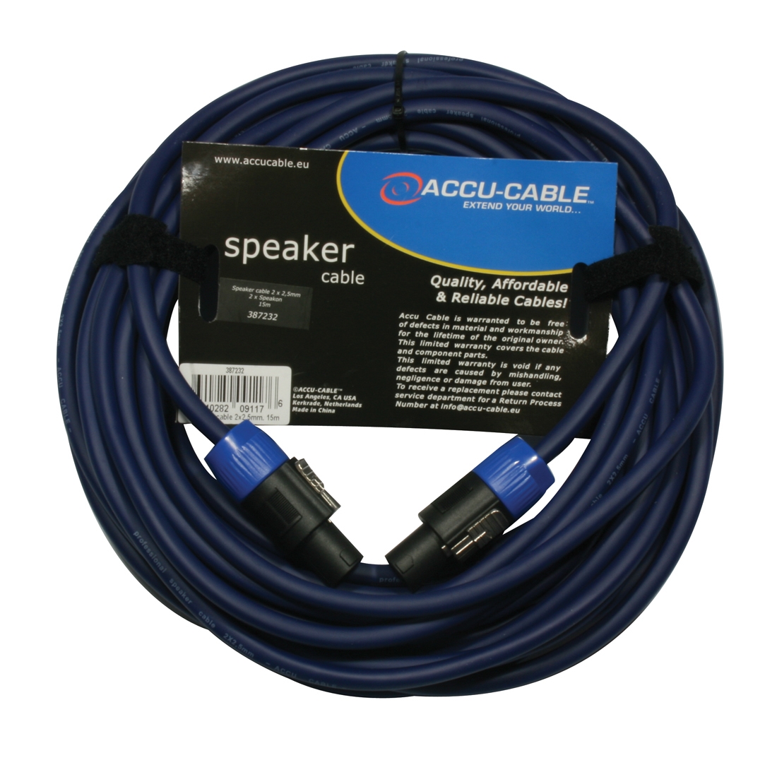 Accu Cable AC-SP2-2,5/15