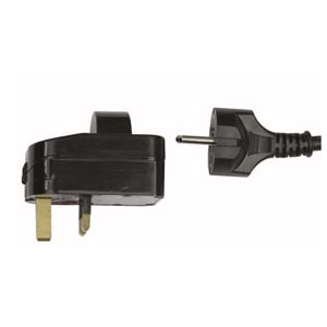 Showtec UK für Schuko Plug Adapter