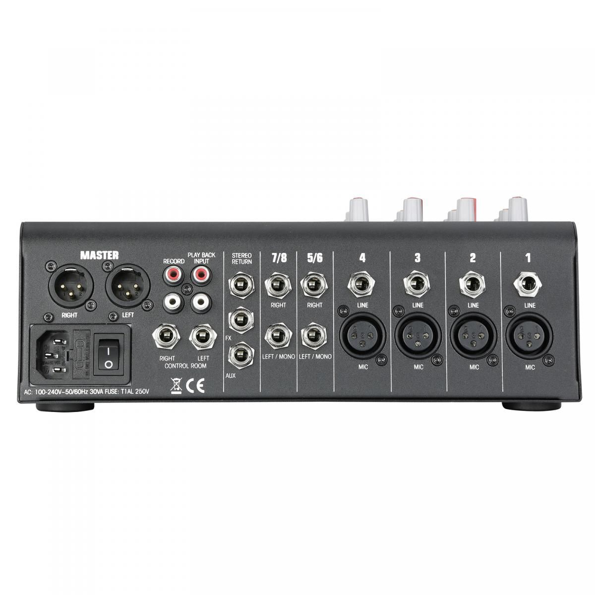 Audiophony MPX8 8-Kanal Mischpult