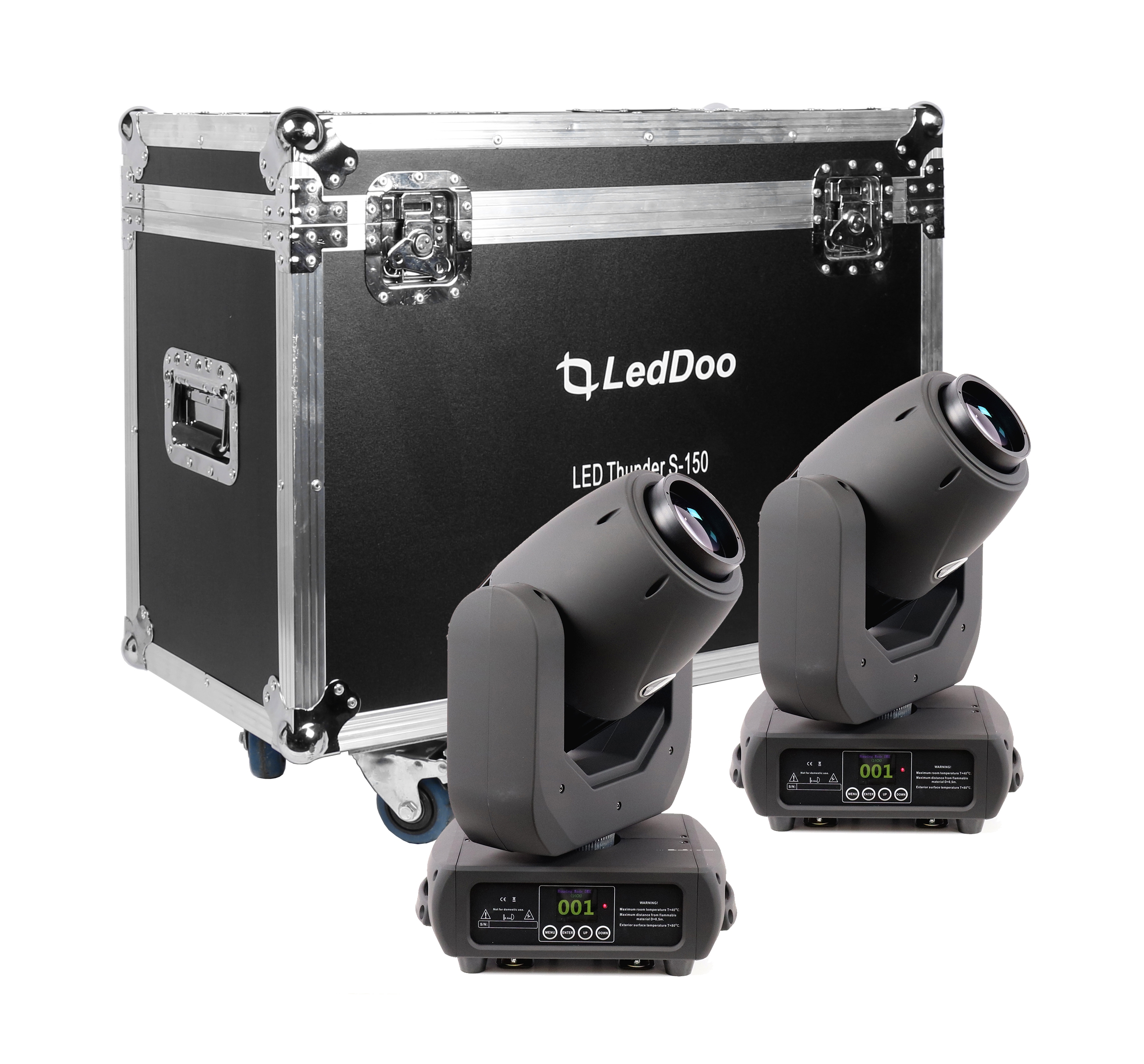 LedDoo LED Thunder Beam 150 Tourpack mit Case