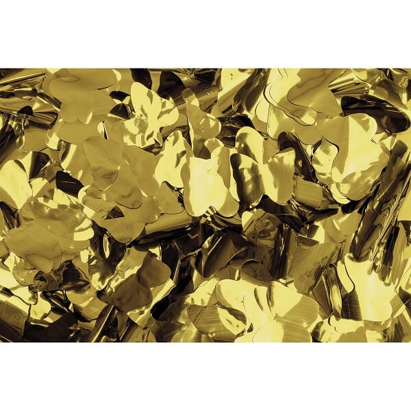 Showtec Show Confetti Metal goldene Butterflies 1k