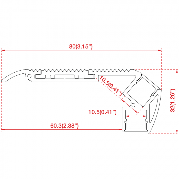 Artecta Profile Pro-Line for stairs