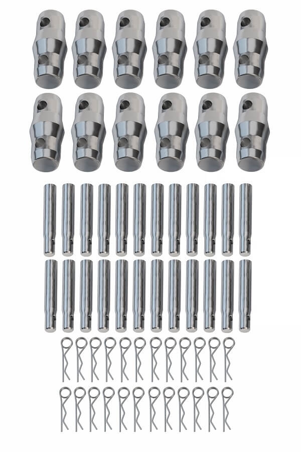 Global Truss F34C55P 5-Weg Ecke 90 Grad