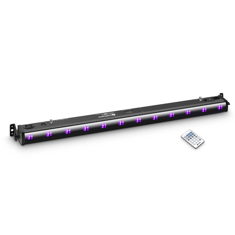 Cameo UVBAR 200 IR - 12 x 3 W UV LED Bar mit IR FB