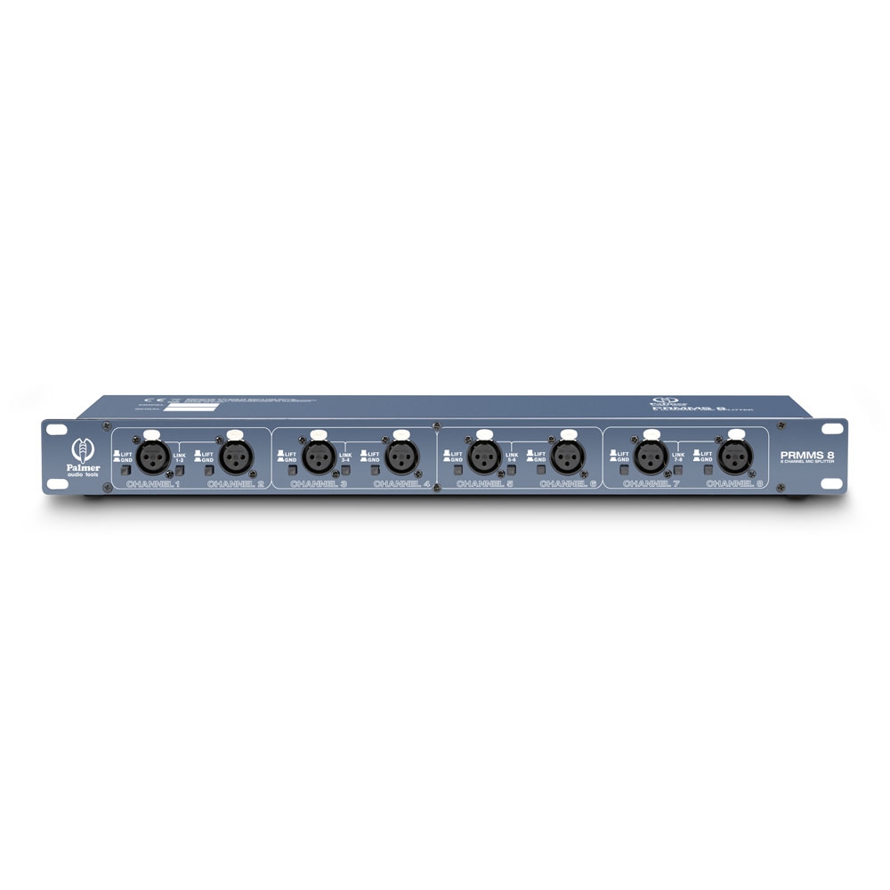 Palmer Pro RMMS8, 8 Kanal Mikrofon Splitter