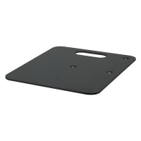 Baseplate 350(l) x 300(w)mm - 4Kg, White (powder c