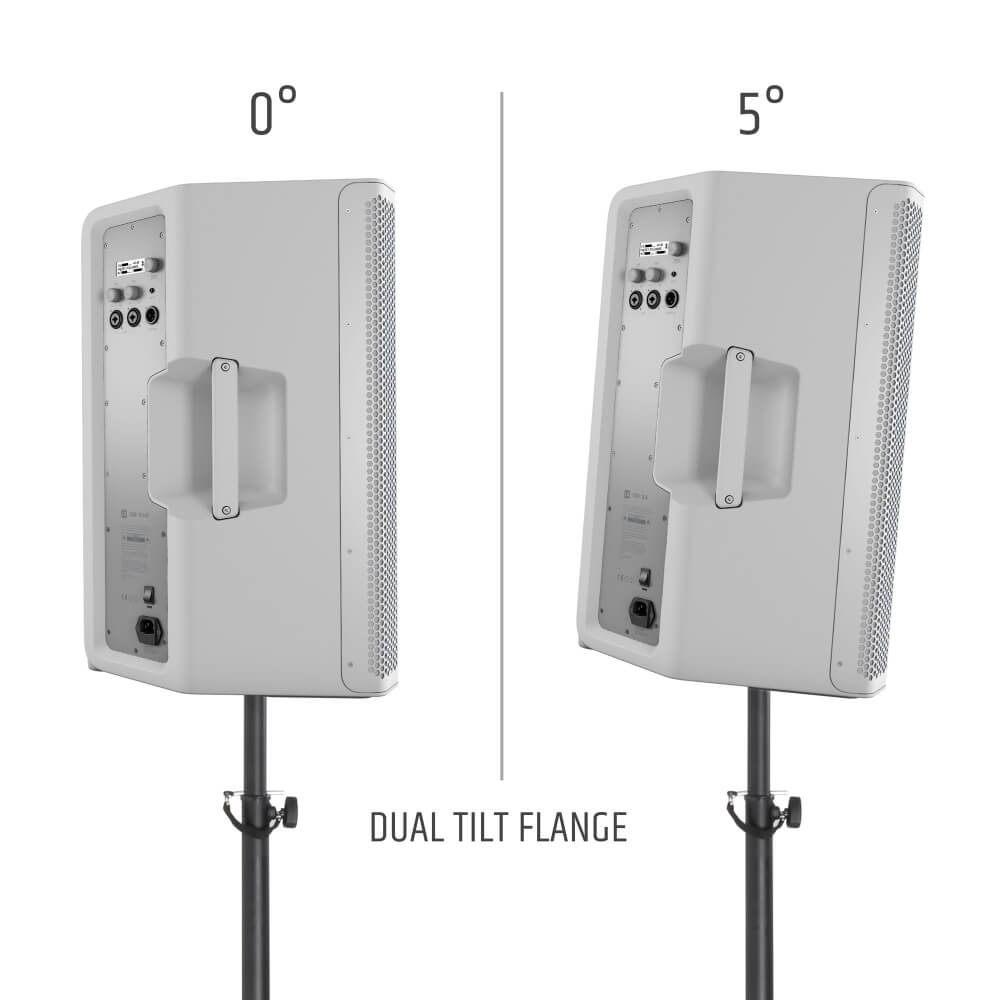 LD Systems ICOA12ABT Lautsprecher+Bluetooth weiß