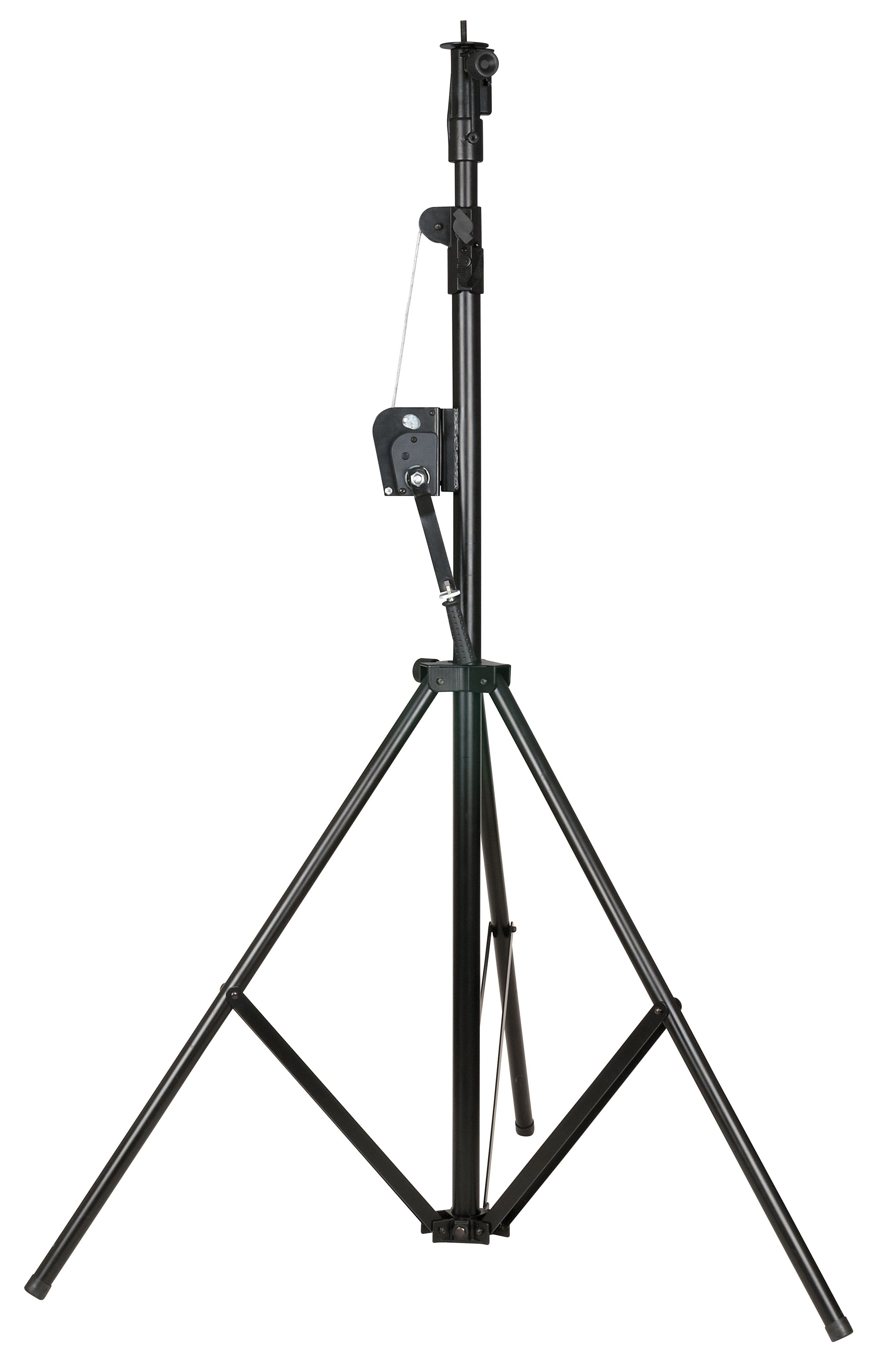 Showtec Wind-Up Lightstand 3000mm Max. Load 20kg