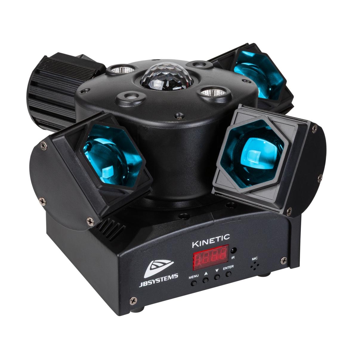 JB Systems KINETIC mit vielen LEDs sowie rot/grünem Laser