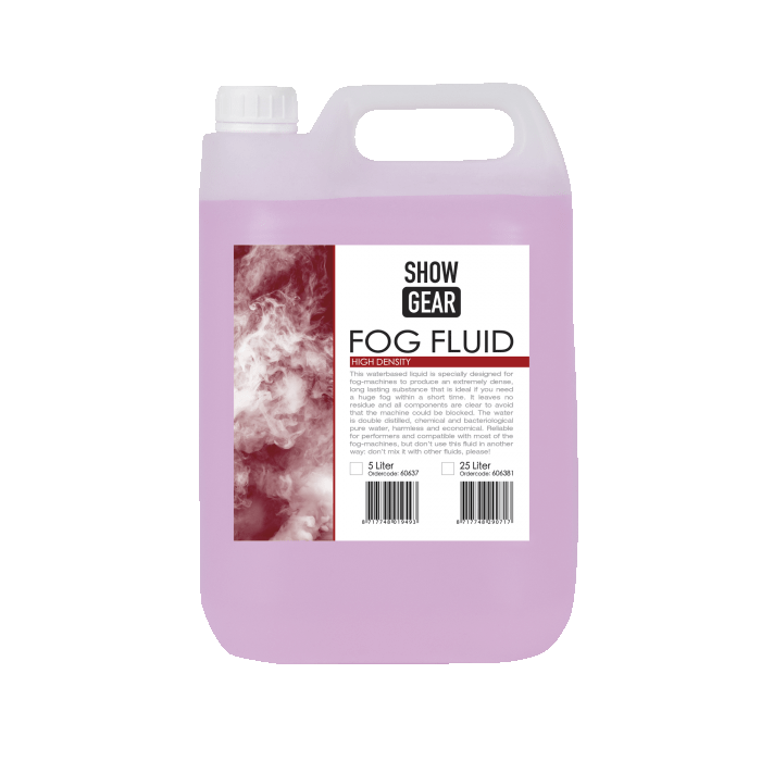 Showtec Nebelfluid hohe Dichte