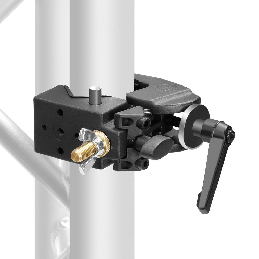 Adam Hall Superclam Universal Haken mit Knauf