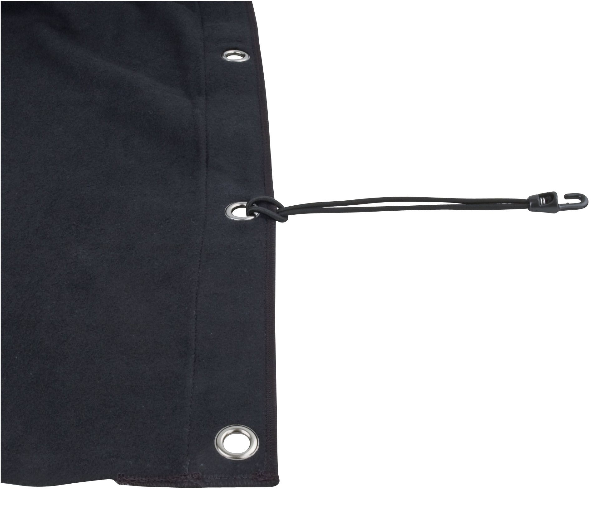 Showtec Dekomolton Backdrop, Black 300 x 300cm