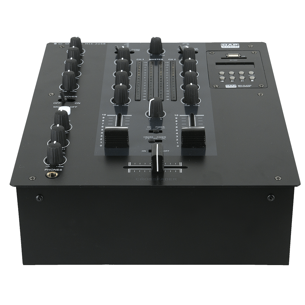 DAP CORE MIX-2 USB 2-Kanal DJ-Mixer