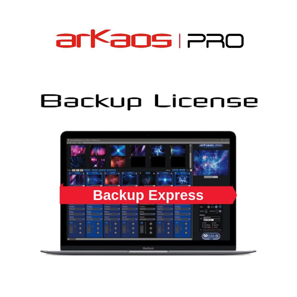 ArKaos MediaMaster Express 5 Backup