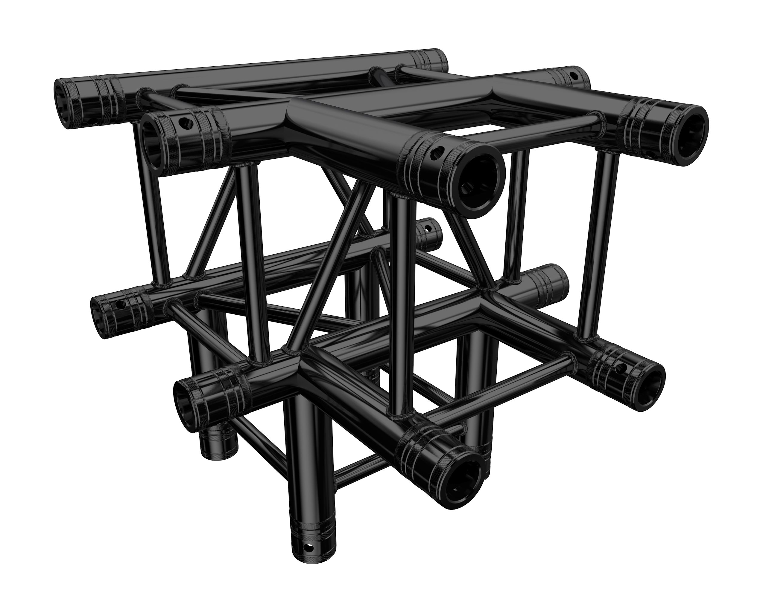 Global Truss F34T40P-B 4-Weg Ecke 90 Grad schwarz