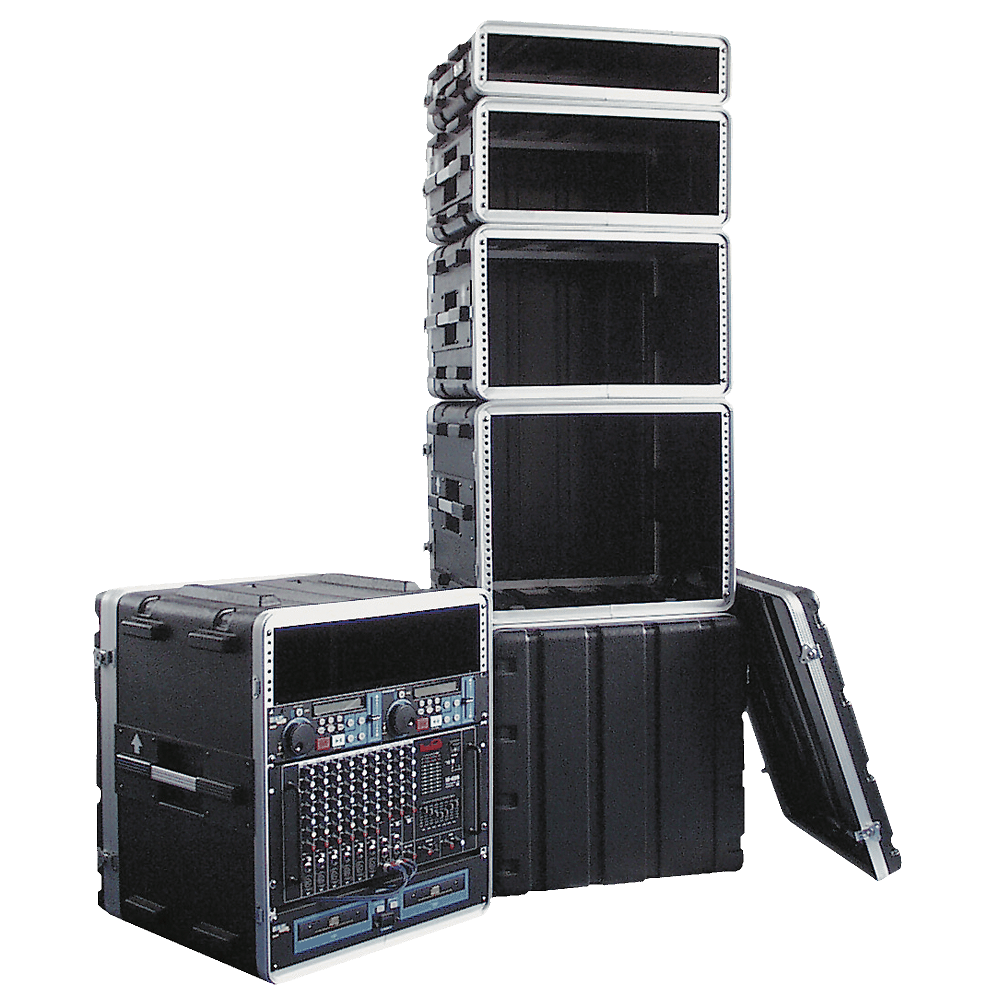 DAP RCA-DD2ABS DoubleDoor 2U ABS Case