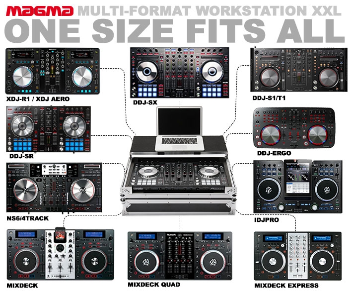 Magma Multi-Format Workstation XXL schwarz