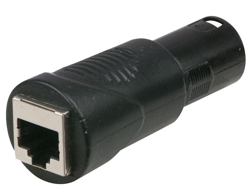 XLR Male 3 pole to RJ45 female