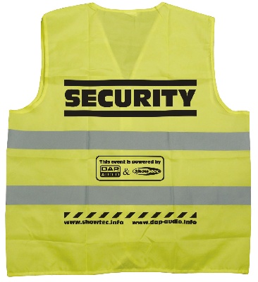 DAP Security-Jacket in Gelb