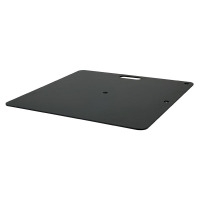 Baseplate 350(l) x 300(w)mm - 4Kg, Black (powder c
