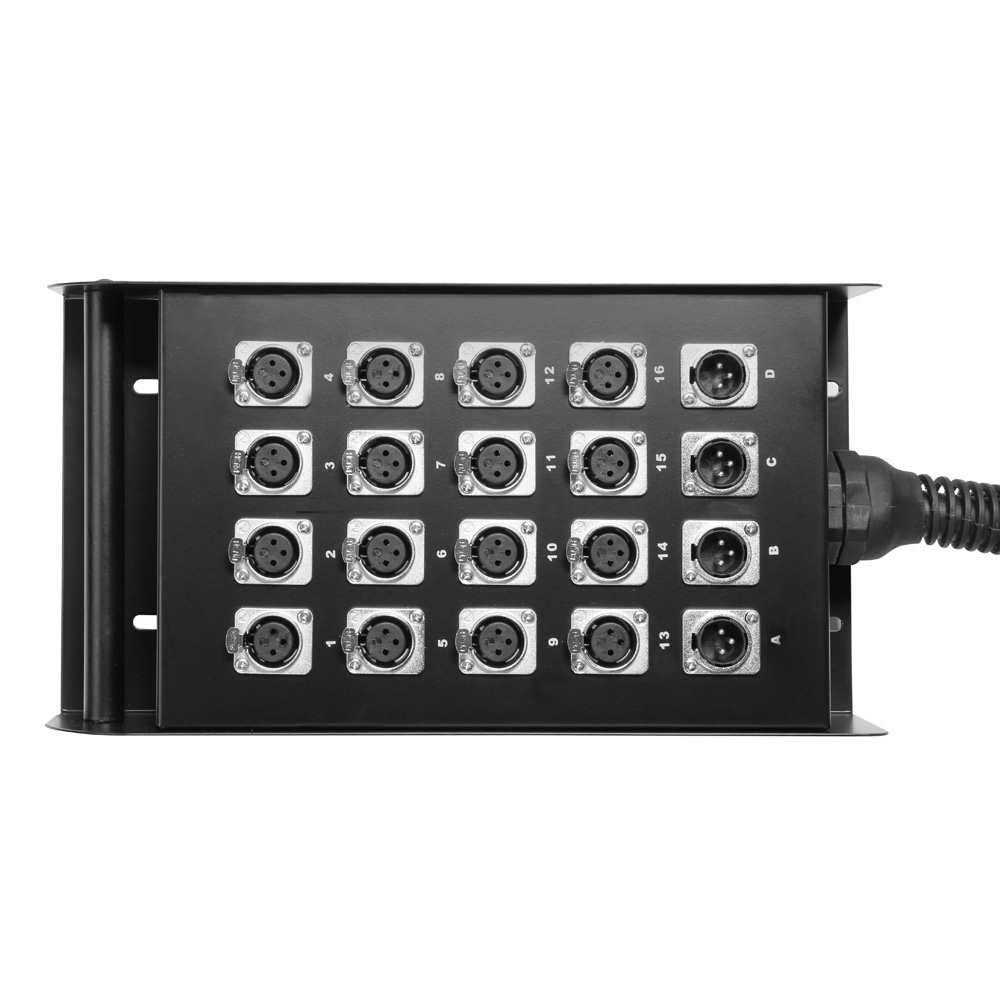 Adam Hall Multicore mit Stagebox 16/4 30 Meter