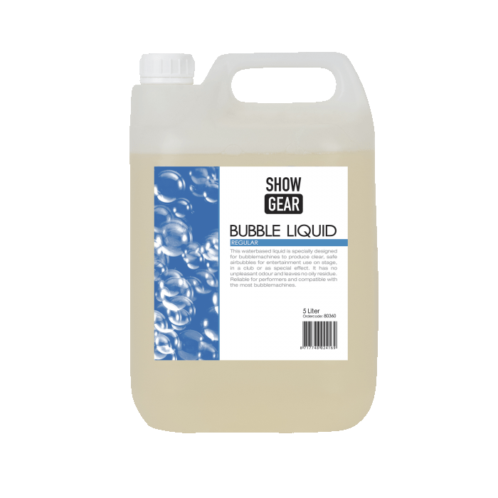 Showtec Seifenblasenfluid 5 Liter