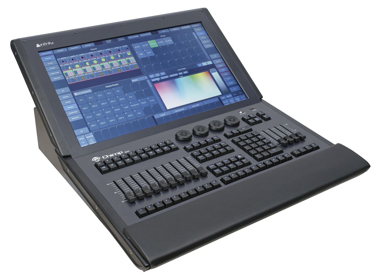 Infinity Chimp 300.G2 DMX-Konsole mit 4 Universen